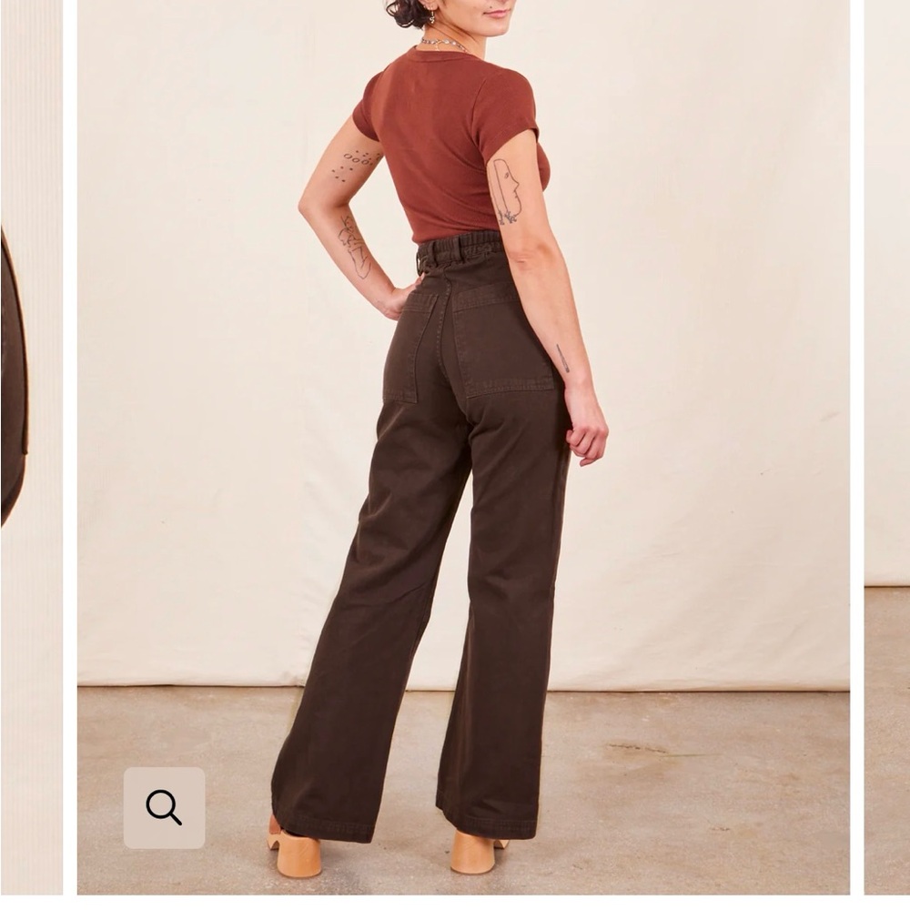 Big Bud Press Western Pant in Espresso Brown